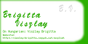 brigitta viszlay business card